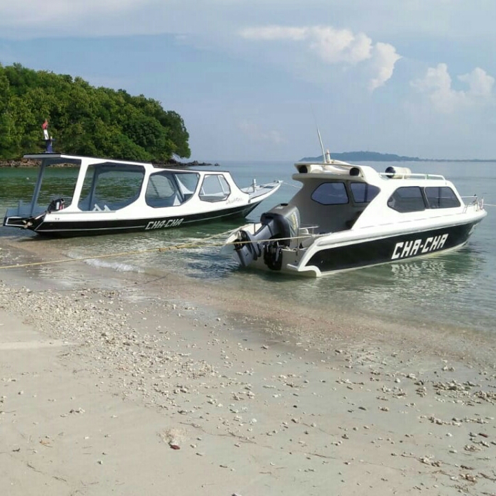 SPEED BOAT DAN GLASS BOTTOM BOAT