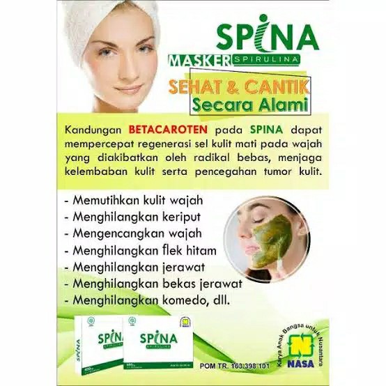 SPINA SPIRULINA NASA 2