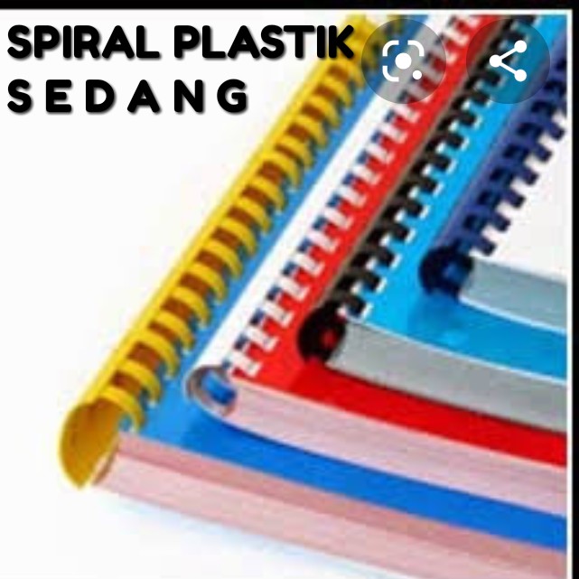 SPIRAL PLASTIK SEDANG