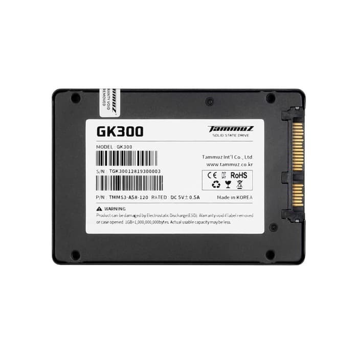 SSD Tammuz GK300 120GB  Sata III 3