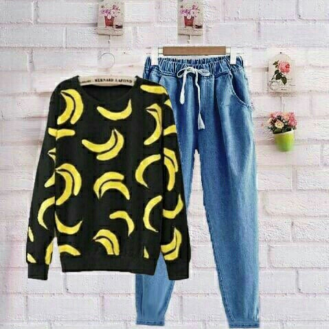 ST BANANA DENIM HITAM