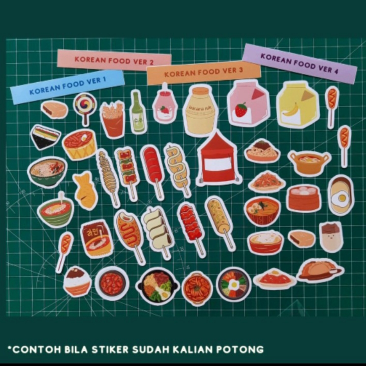 STICKER SHEET CAMPING  BACA DESKRIPSI 2