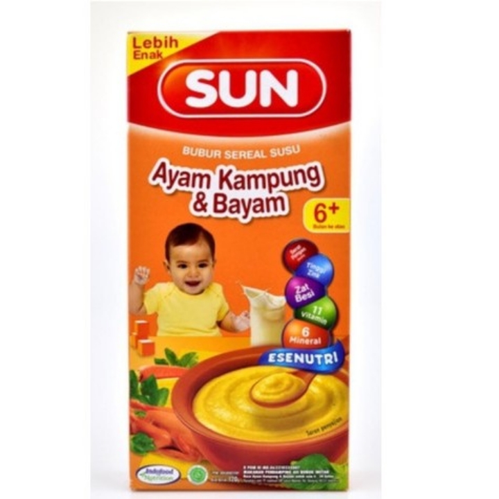 SUN Bubur Sereal SUSU BERBAGAI RASA 2