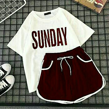 SUNDAY PUTIH MAROON