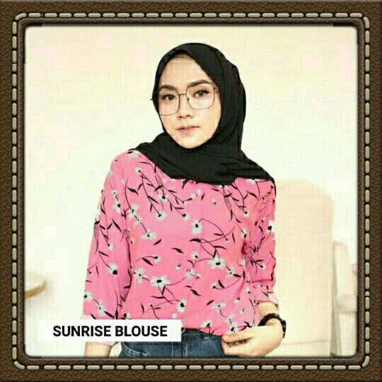 SUNNY BLOUSE SUNRISE PINK