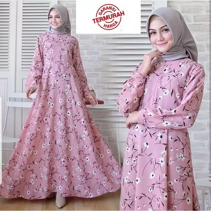 SUNRISE GAMIS BUSUI RESLETING DEPAN  SYARI MONALISA