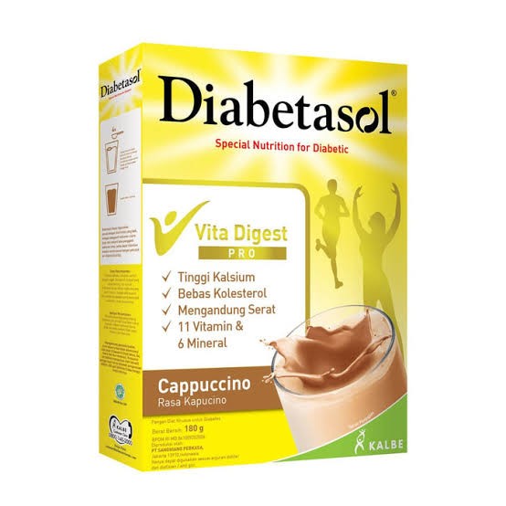 SUSU DIABETASOL CAPUCCINO 630 GR