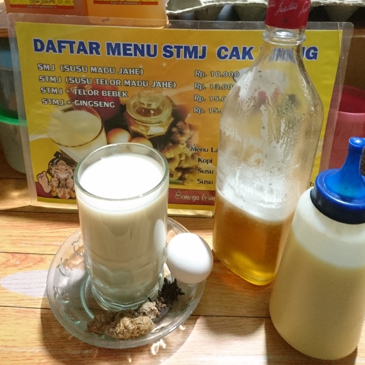 SUSU-TELUR AYAM -MADU-JAHE