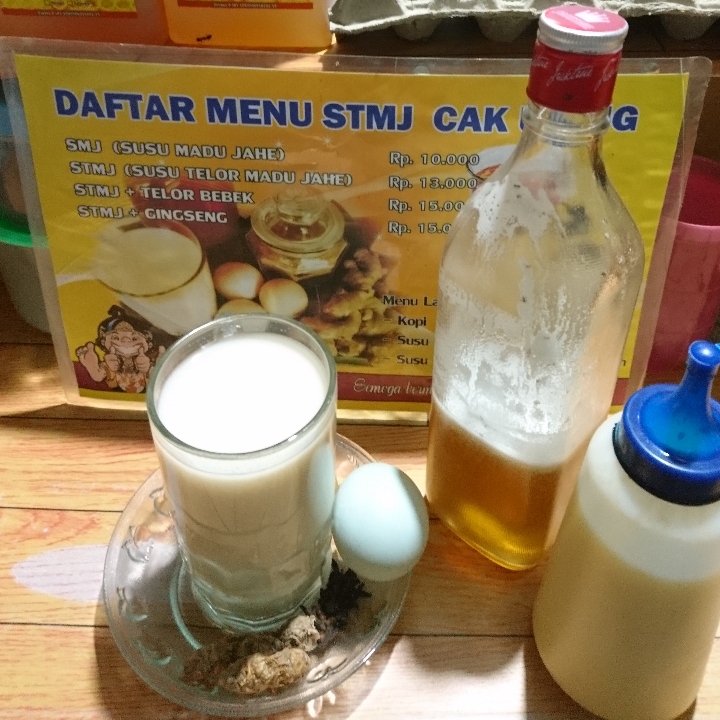 SUSU-TELUR BEBEK-MADU-JAHE