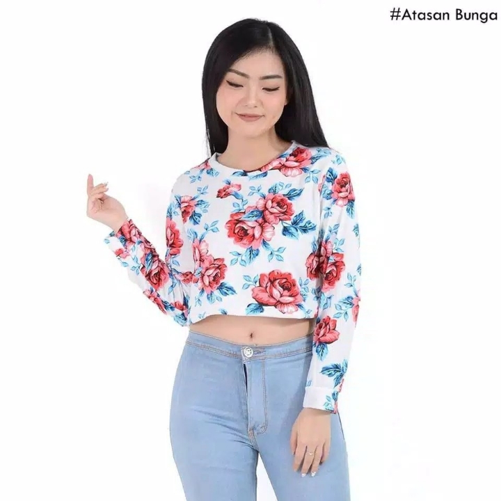 SWEATER BUNGA CROP