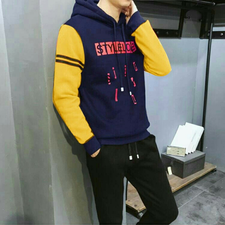 SWEATER HOODIE FULHAM NAVY