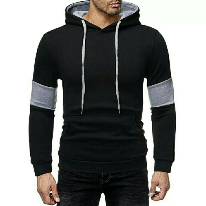 SWEATER HOODIE MESSI HITAM