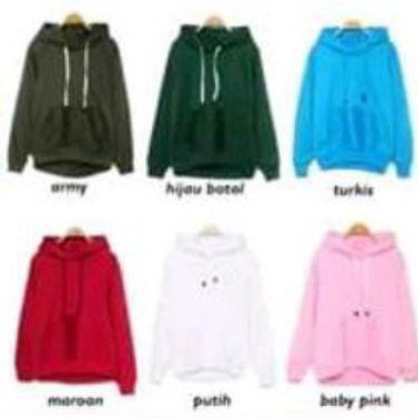 SWEATER HOODIE POLOS WANITA 4