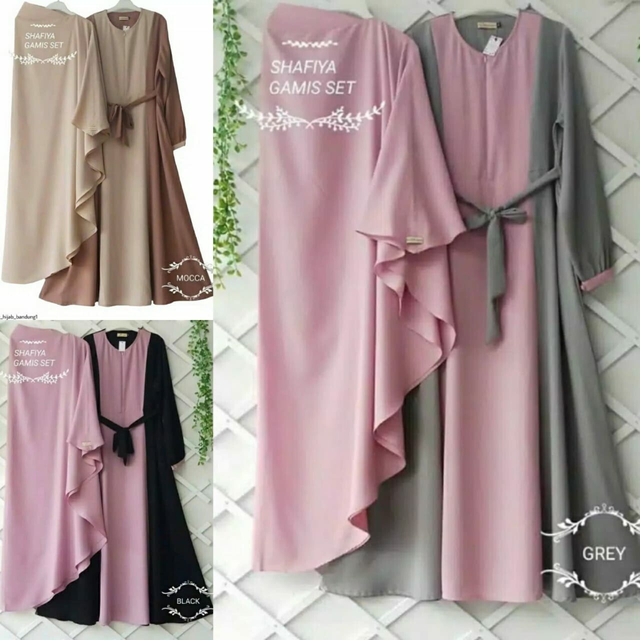 SYIFA GAMIS SET-PAKAIAN DEWASA WANITA MURAH