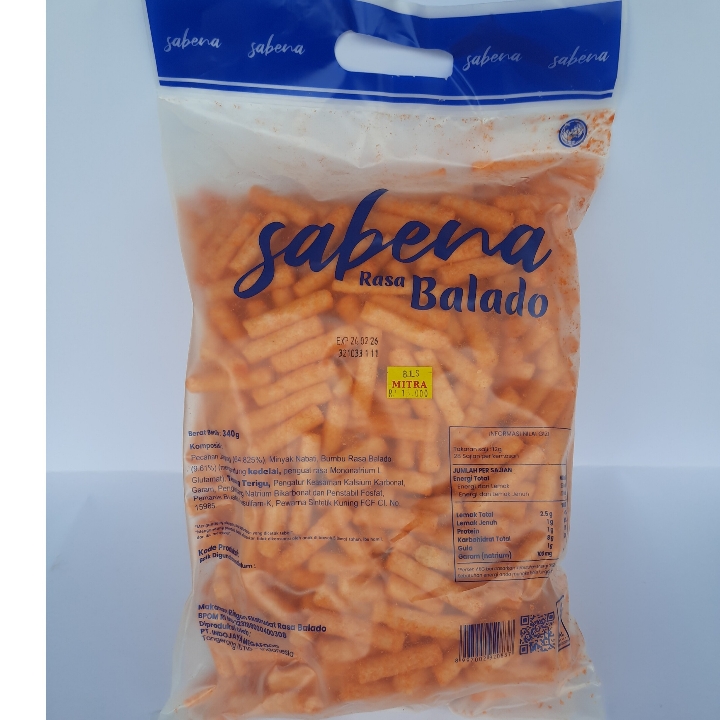 Sabena Rasa Balado Kemasan 340gr
