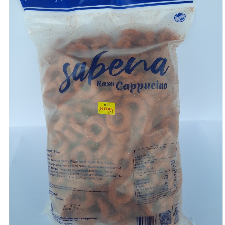 Sabena Rasa Cappuccino Kemasan 340gr