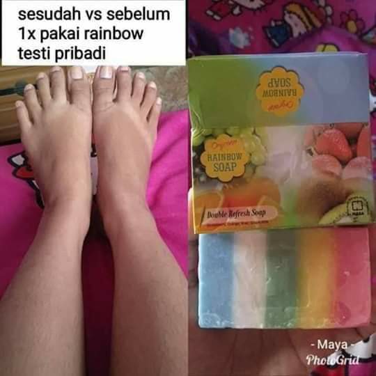 Sabun Rainbow NASA