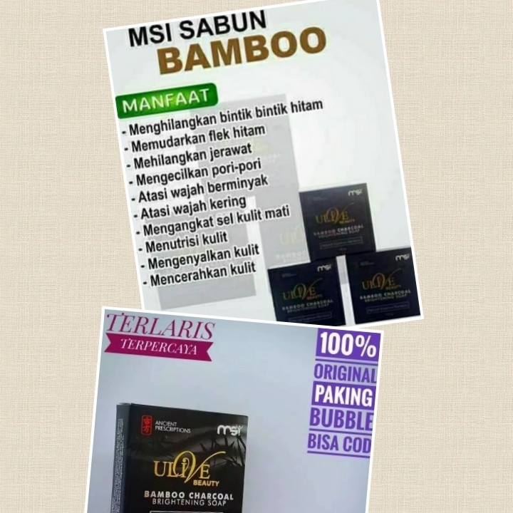 Sabun Bamboo Charcoal 