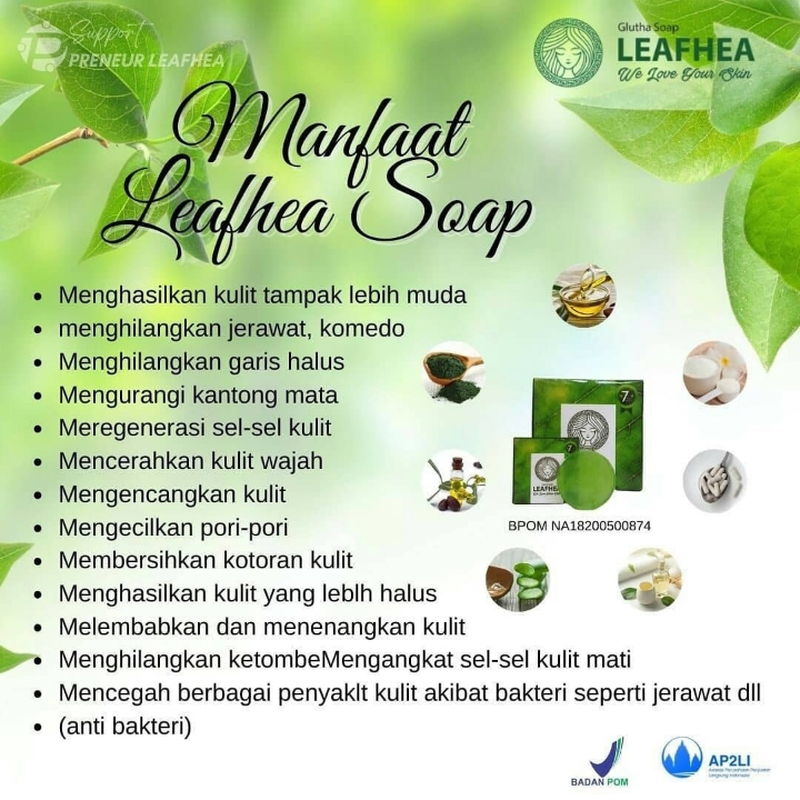 Sabun Cuci Muka Leafhea BerBPOM 2