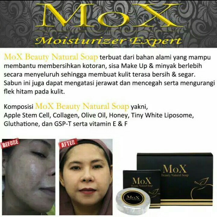 Sabun Mox 1 paket