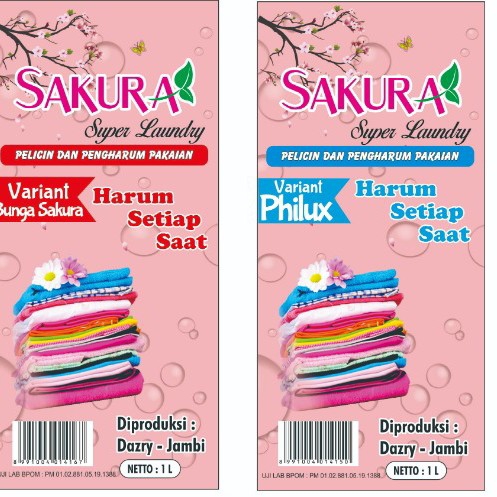 Parfum Laundry Merk Sakura