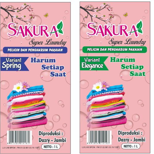 Parfum Laundry Merk Sakura 2