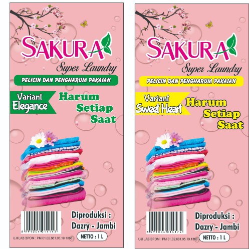 Parfum Laundry Merk Sakura 3