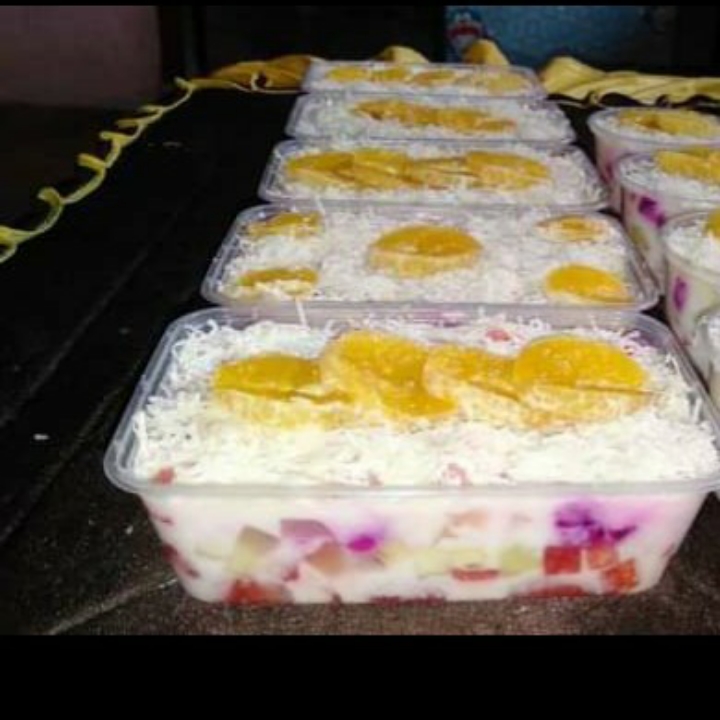 Salad Buah Box Toping Keju 2