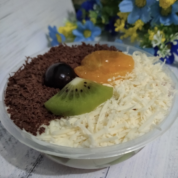Pre order Salad Buah Keju Mix Coklat