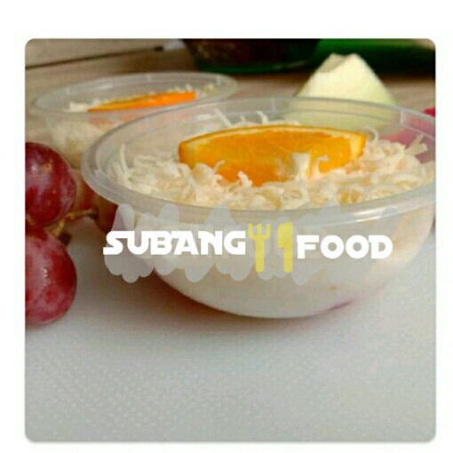 Salad Buah Mayo Saus Strawberry S