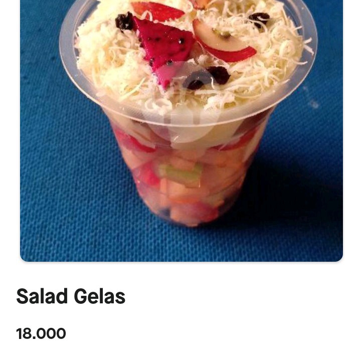 Salad Gelas