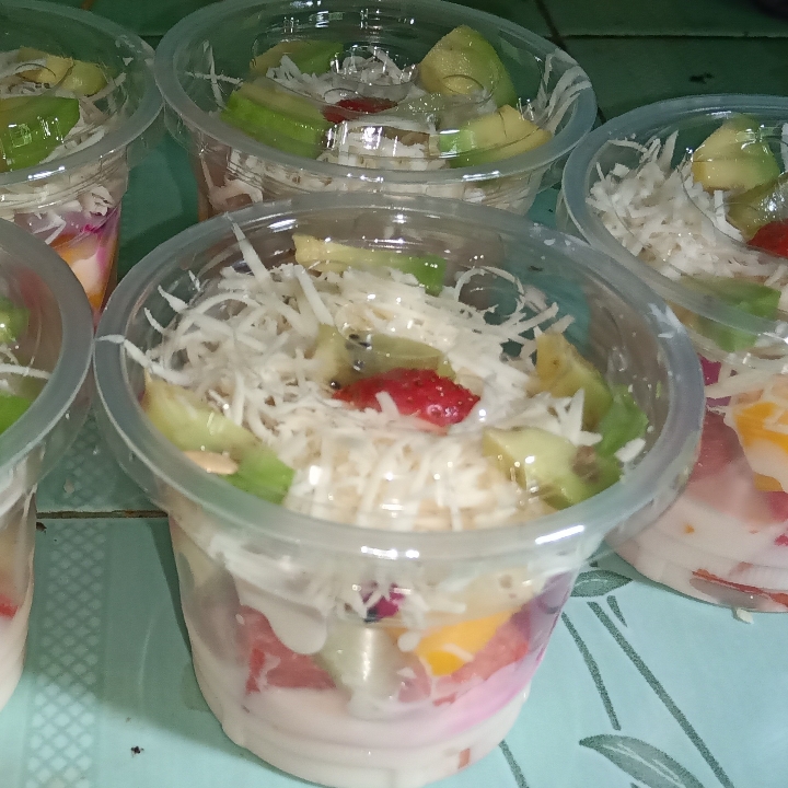 Salad buah mini Size