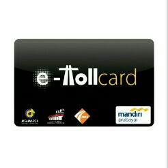 Saldo E-Toll Mandiri 25K