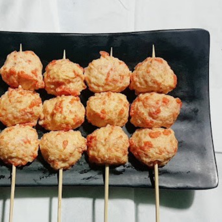 Salmon Ball Bakar