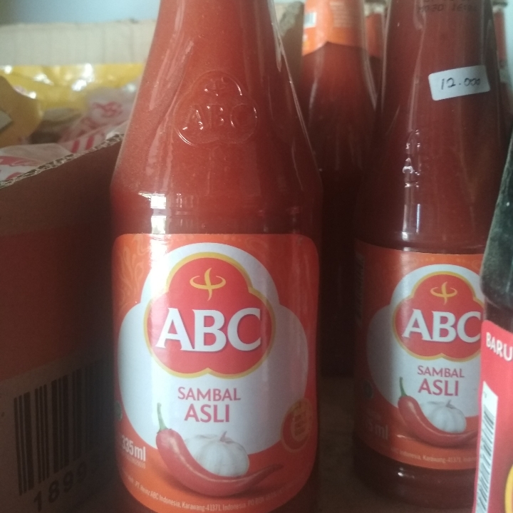 Sambal Abc Botol Kaca 335ml