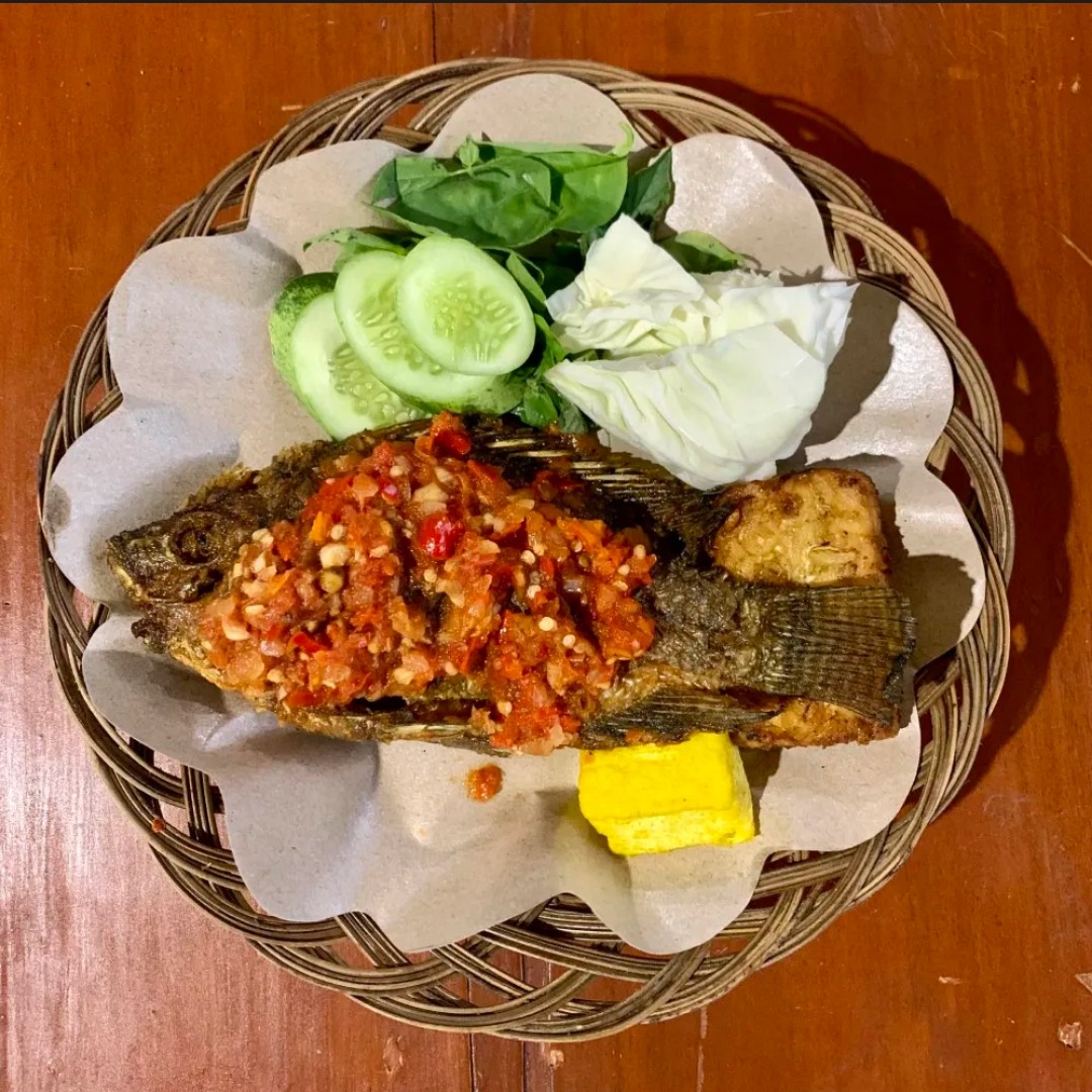 Sambal Bakar Nila Pedas Tanpa Nasi