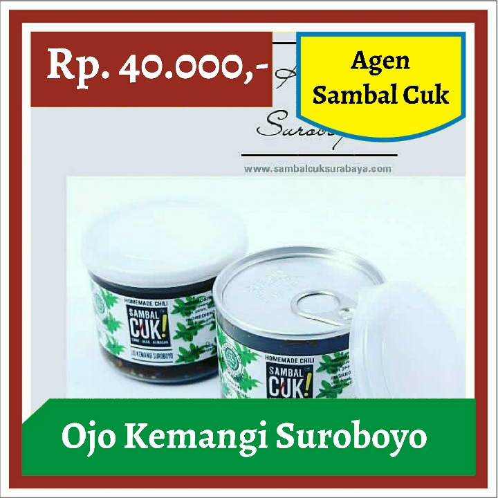 Sambal Cuk-Ojo Kemangi Suroboyo