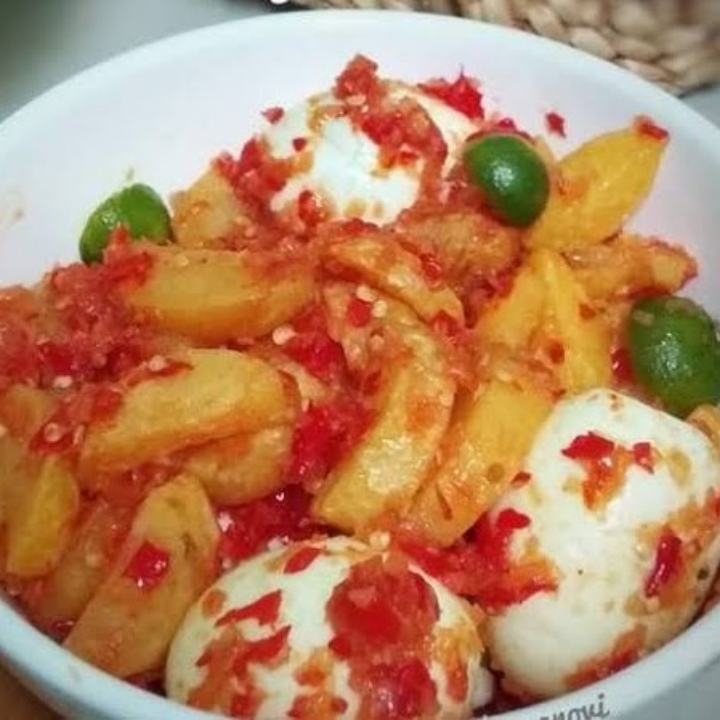 Sambal Kentang Telur 