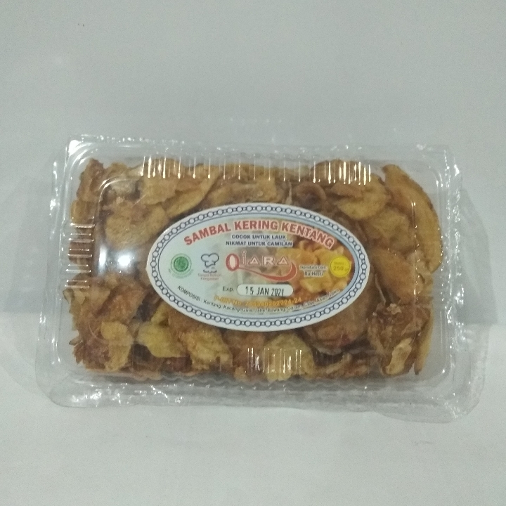 Sambal Kering Kentang Qiara 250Gram