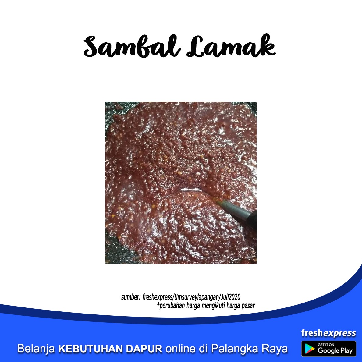 Sambal Lamak Bungkus Kecil