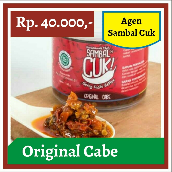 Sambel Cuk-Original Cabe