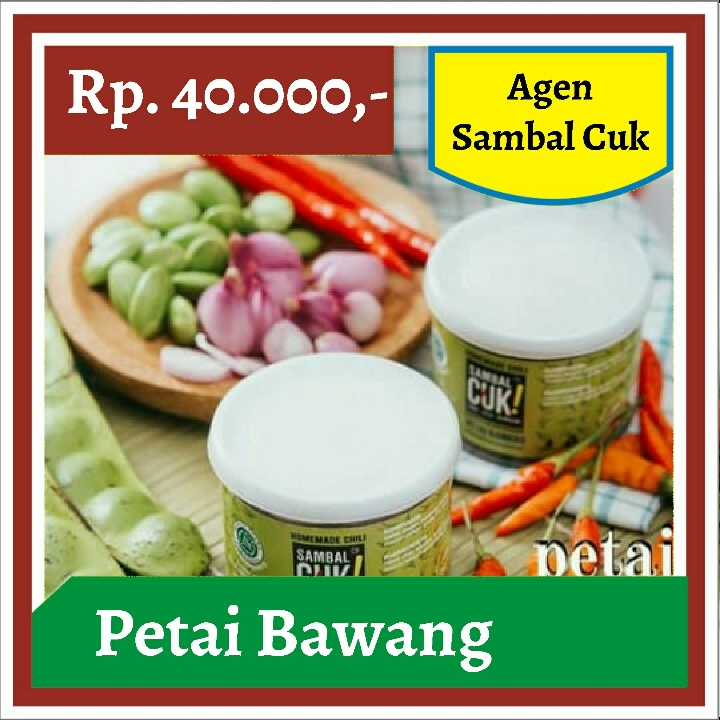 Sambel Cuk-Petai Bawang