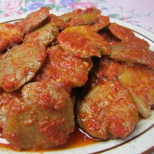 Sambel Goreng Lombok Ijo Jengkol