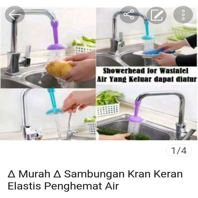 Sambungan Keran Kran Air Penyambung Penghemat Air
