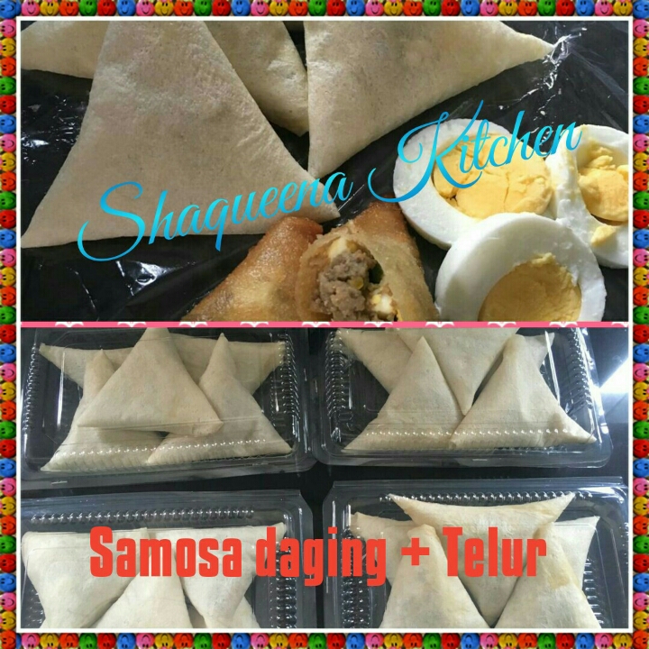 Samosa Daging-telur