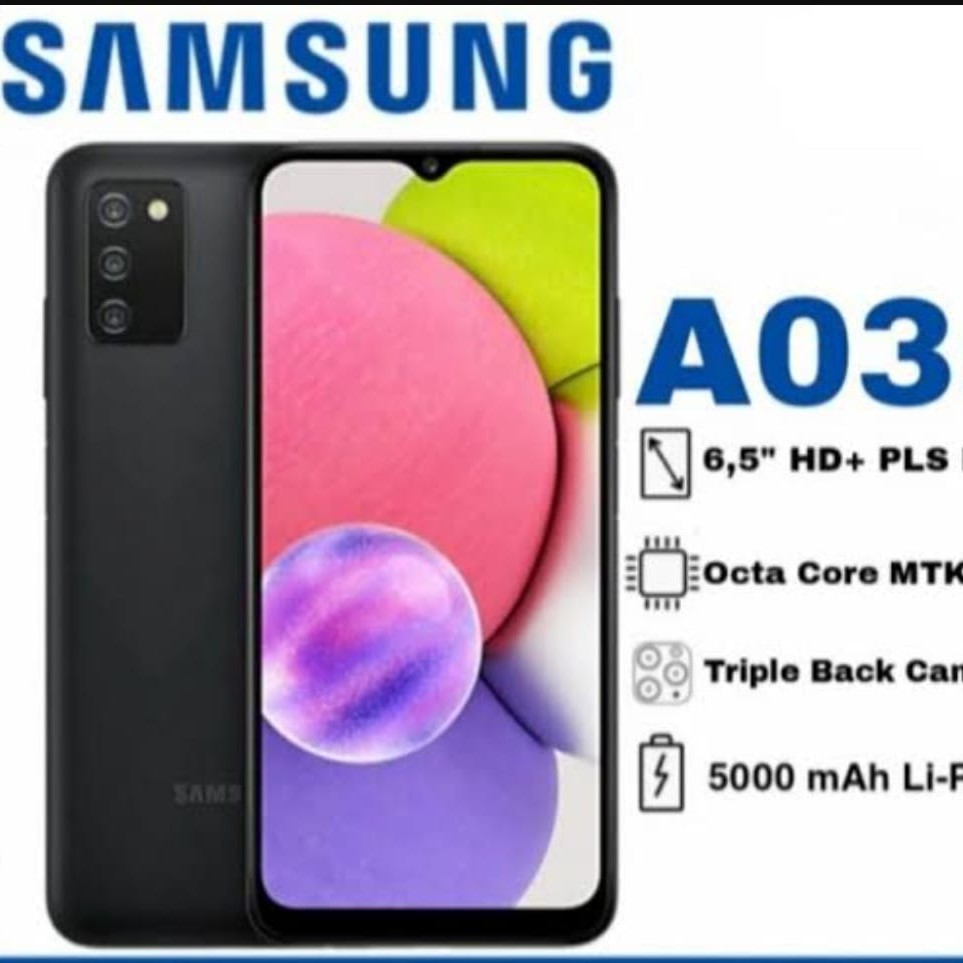 Samsung A03S RAM 4 ROM 64 GB