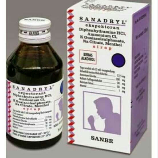 Sanadryl Expectorant 60 ml