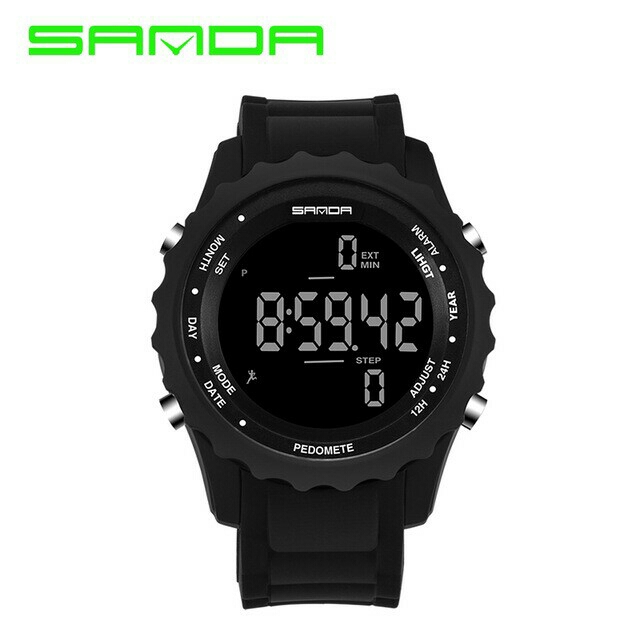 Sanda Jam Tangan Digital Pria OMWS5OBKL D15