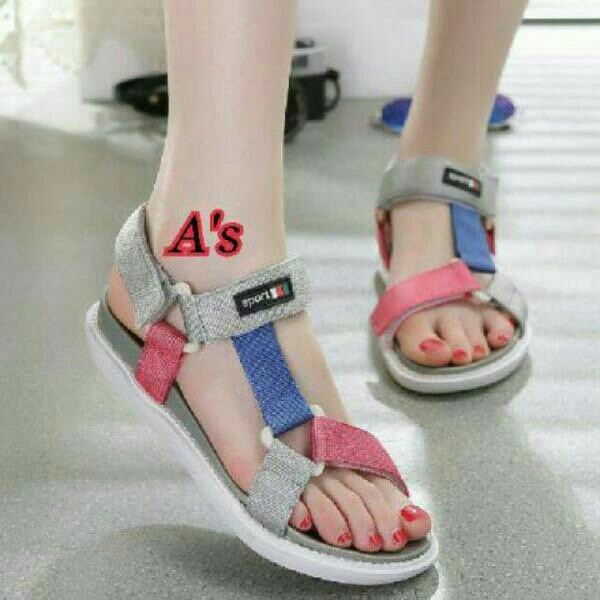 Sandal JJ18 Abu-abu