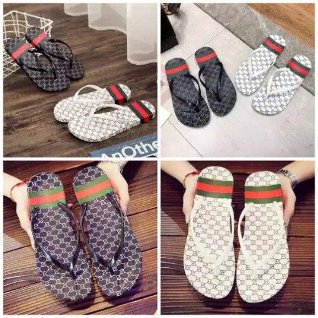 Sandal Jepit Motif Guci